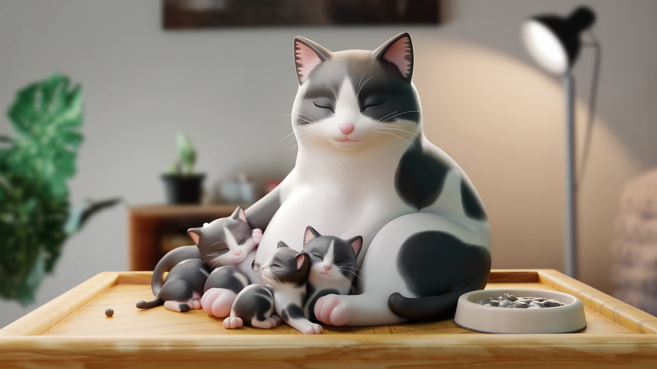 Hamile ya da Emziren Anne Kedi Nasıl Beslenir